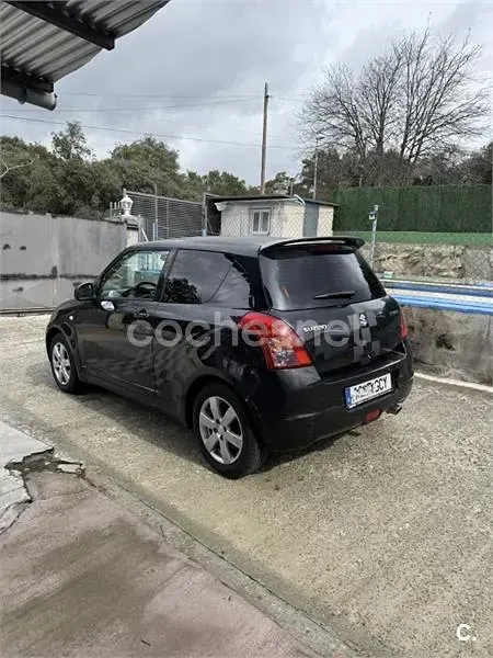 Usado Suzuki Swift GLX 92 CV (67 kW) 2008 Negro Utilitario