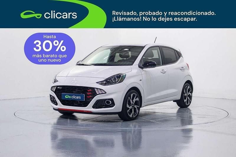 Usado Hyundai i10 N Line 84 CV (61 kW) 2024 Blanco Utilitario