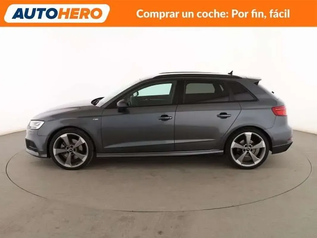 Usado Audi A3 S-Line 150 CV (110 kW) 2019 Gris Berlina