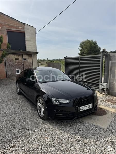 Negro Usado 2015 Audi A5 Sportback Advanced Utilitario | 22.999 € (Caro) - Imagen 1/4