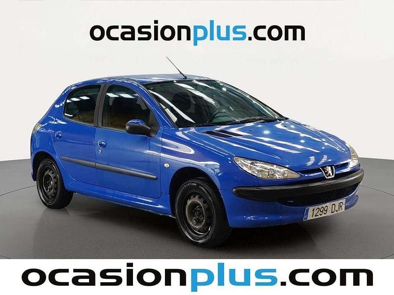 Usado Peugeot 206 75 CV (55 kW) 2005 Azul Utilitario