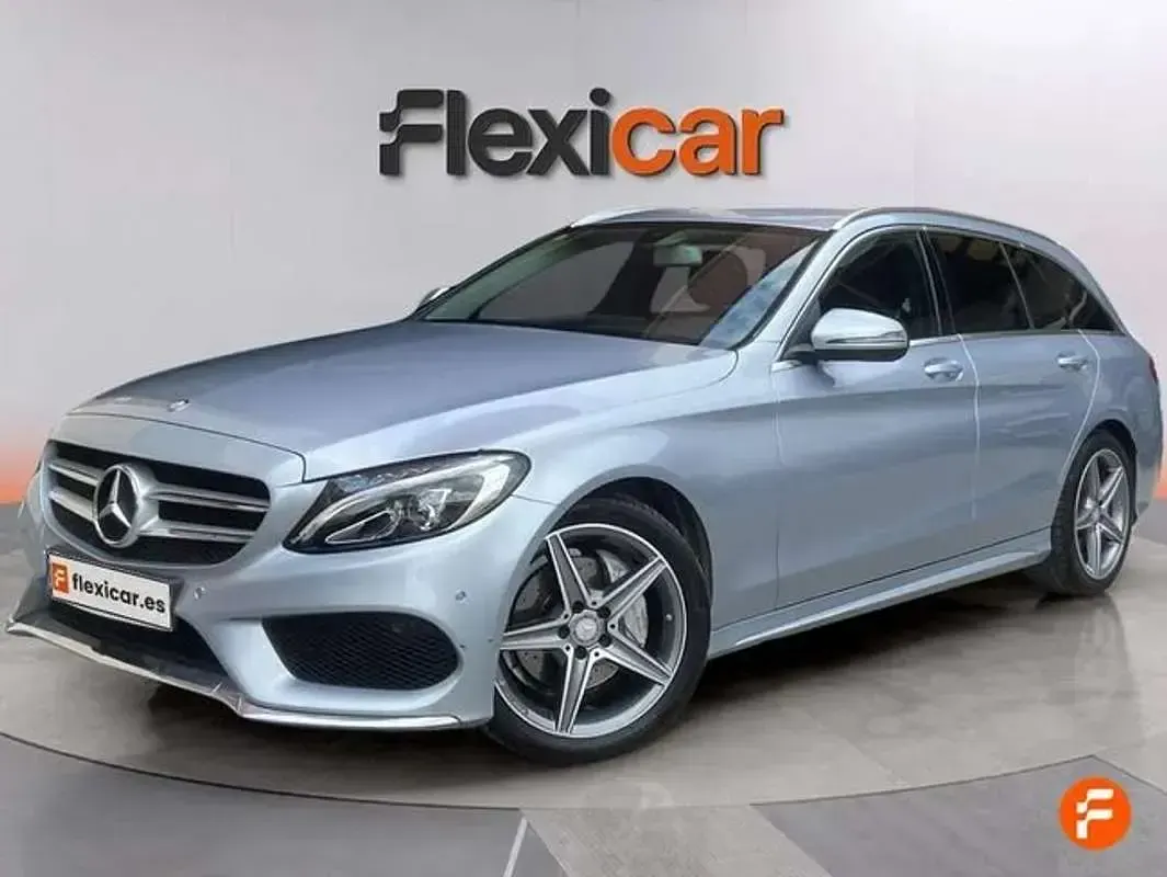 Usado Mercedes C220 AMG 170 CV (125 kW) 2016 Gris Familiar