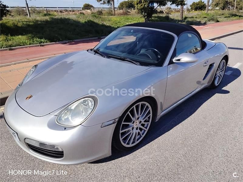 Usado Porsche Boxster 240 CV (176 kW) 2006 Gris / plata Descapotable