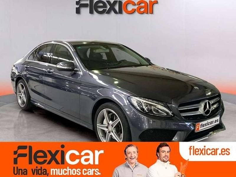 Usado Mercedes C220 Elegance 170 CV (125 kW) 2015 Gris Berlina