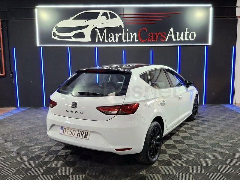 Usado Seat Leon Style 122 CV (89 kW) 2013 Blanco Berlina