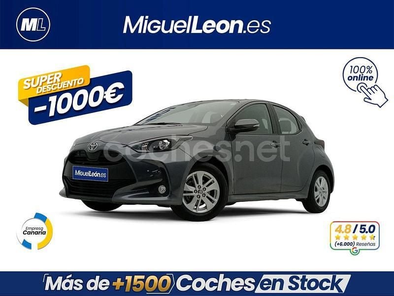 Gris / plata Usado 2024 Toyota Yaris Edition Berlina | 17.985 € (Precio justo) - Imagen 1/3