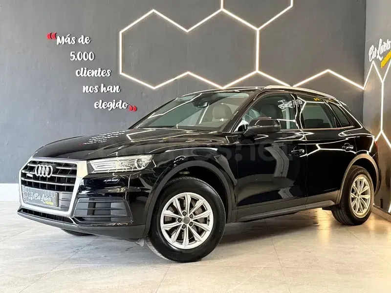 Usado Audi Q5 163 CV (119 kW) 2018 Negro SUV
