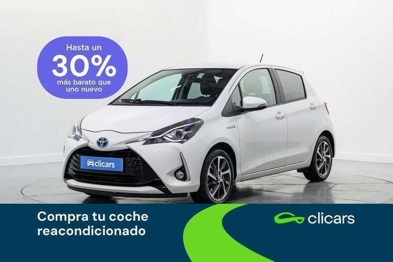Blanco Usado 2020 Toyota Yaris Hybrid Utilitario | 15.890 € (Buen precio) - Imagen 1/4