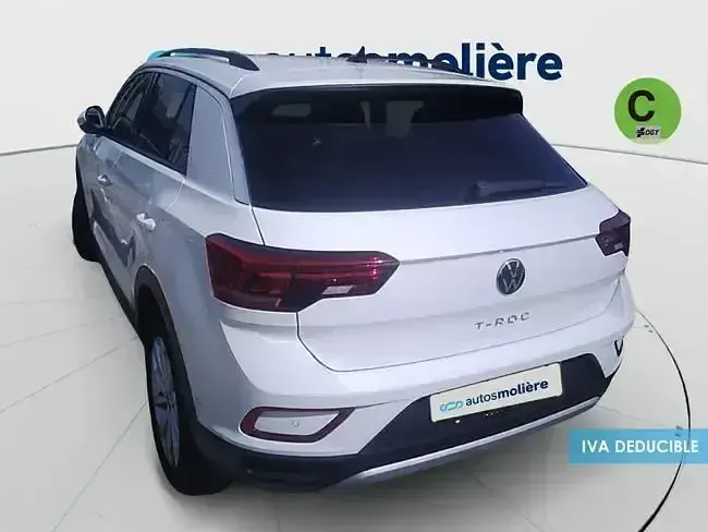 Usado VW T-Roc Life 150 CV (110 kW) 2023 Blanco SUV