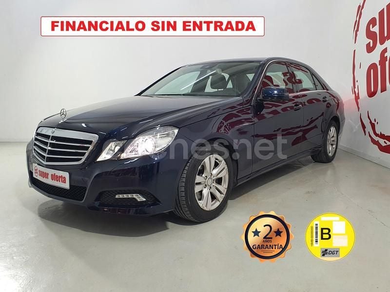 Azul Usado 2009 Mercedes E250 Avantgarde Berlina | 14.500 € (Buen precio) - Imagen 1/4