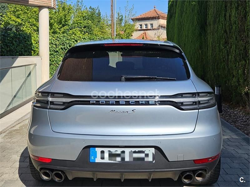Usado Porsche Macan S 354 CV (260 kW) 2019 Gris / plata SUV