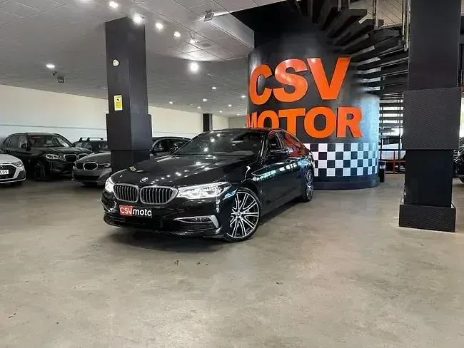 Usado BMW 530e Comfort Edition 295 CV (216 kW) 2019 Negro Berlina