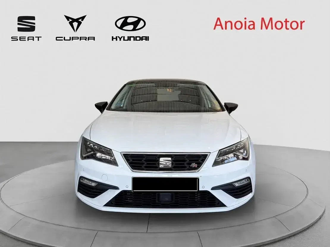 Usado Seat Leon FR 131 CV (96 kW) 2018 Blanco Berlina