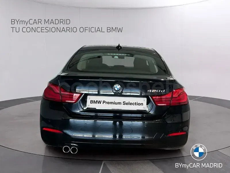 Usado BMW 420 Gran Coupé Advantage 190 CV (139 kW) 2018 Negro Coupe