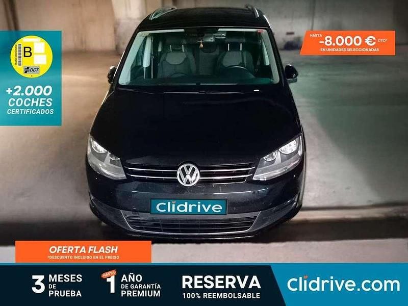 Negro Usado 2012 VW Sharan Sport Monovolumen | 12.290 € (Super precio) - Imagen 1/3