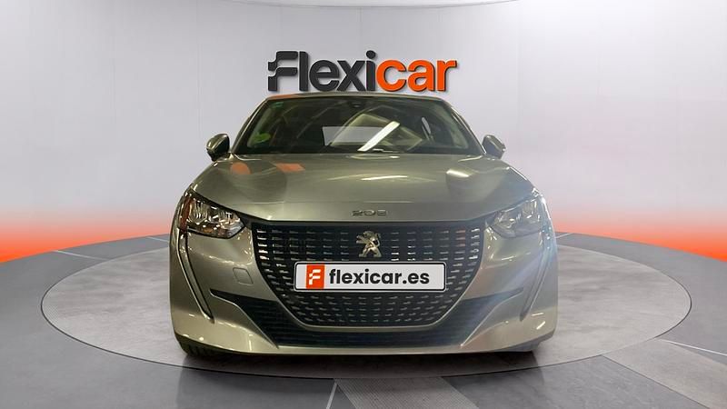 Usado Peugeot 208 Active 101 CV (74 kW) 2021 Gris Utilitario