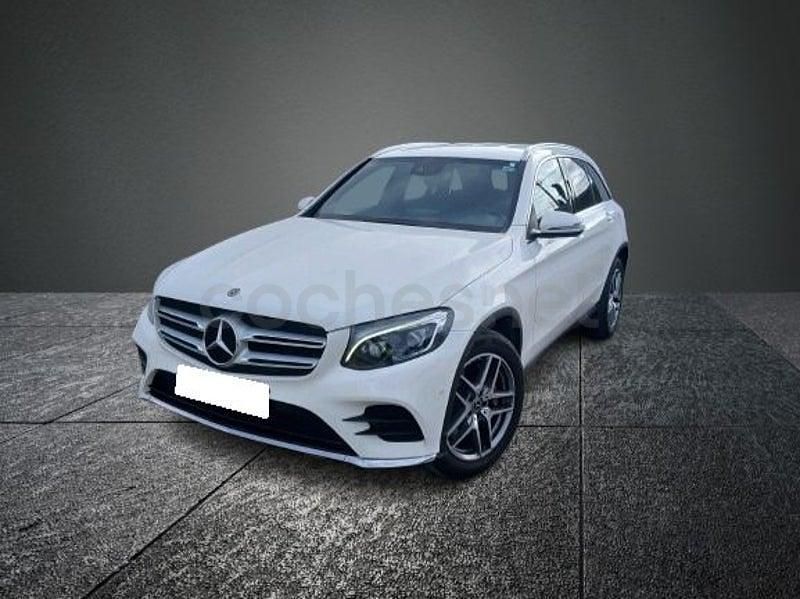 Usado Mercedes GLC220 194 CV (142 kW) 2019 Blanco SUV