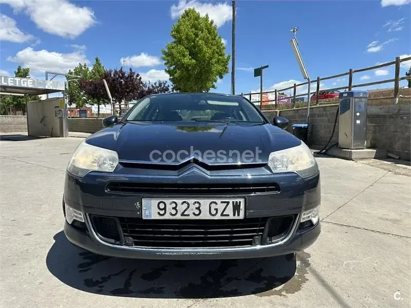 Brugt Citroën C5 Exclusive 138 HK (101 kW) 2010 Blå Sedan