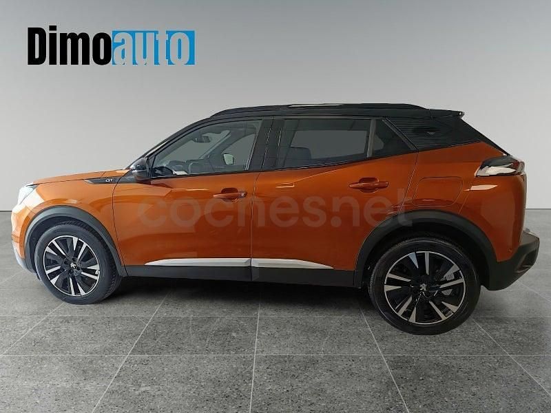 Usado Peugeot 2008 GT 130 CV (95 kW) 2021 Naranja SUV