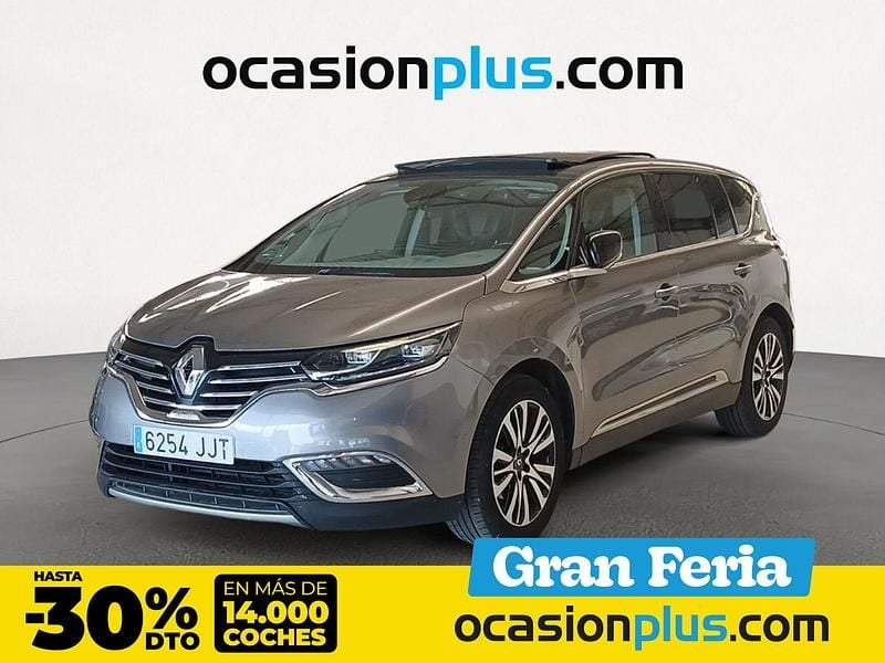 Gris Usado 2015 Renault Espace Initiale Paris Monovolumen | 15.400 € (Precio justo) - Imagen 1/4
