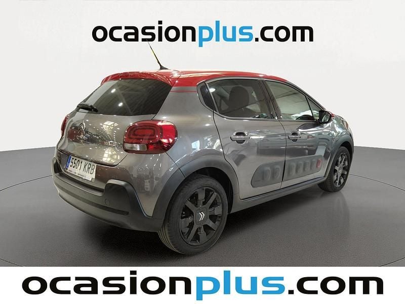 Usado Citroën C3 PureTech 110 CV (80 kW) 2018 Gris Utilitario