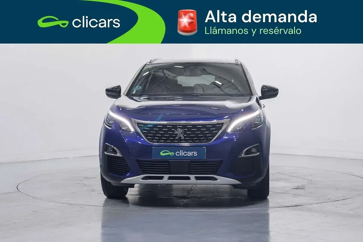 Usado Peugeot 3008 GT-line 131 CV (96 kW) 2018 Azul SUV