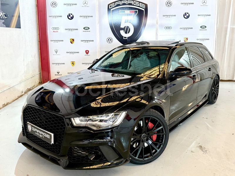 Negro Usado 2013 Audi A6 Familiar | 26.999 € (Caro) - Imagen 1/4