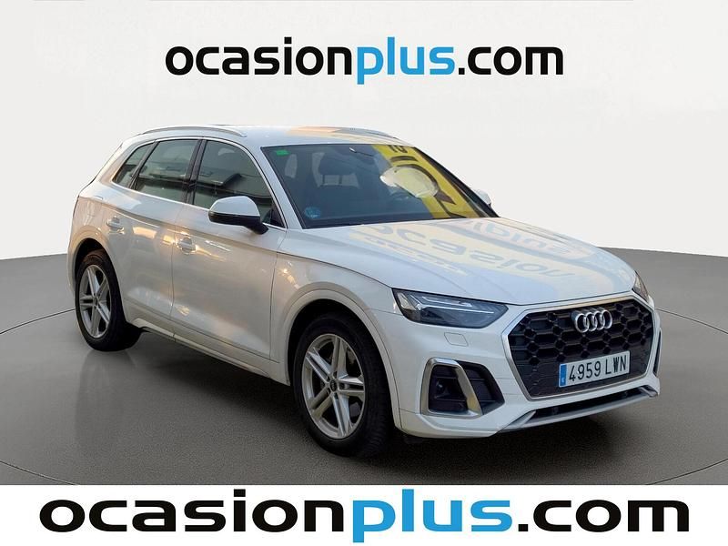 Usado Audi Q5 S-Line 163 CV (119 kW) 2022 Blanco SUV