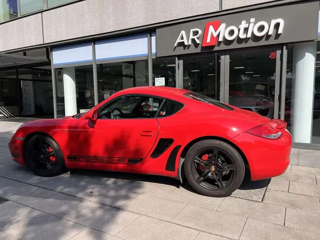 Usado Porsche Cayman S 320 CV (235 kW) 2010 Rojo Coupe