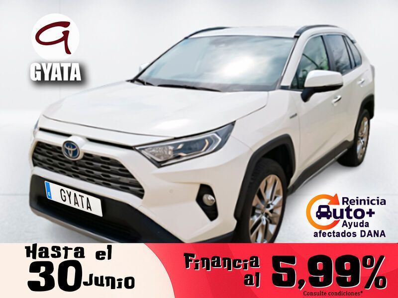 Blanco Usado 2021 Toyota RAV4 Hybrid Luxury SUV | 33.990 € (Precio justo) - Imagen 1/4