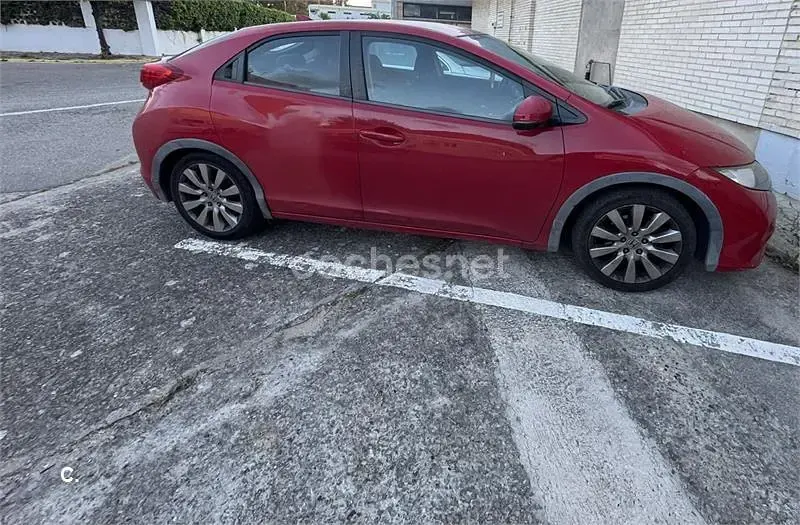 Usado Honda Civic Sport 142 CV (104 kW) 2013 Rojo Berlina