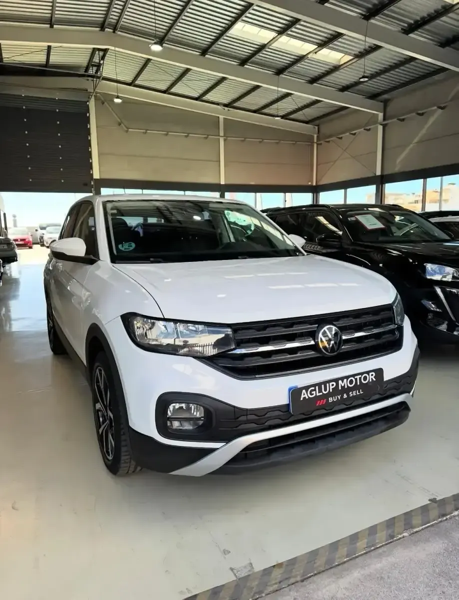 Usado VW T-Cross Edition 95 CV (69 kW) 2021 Blanco SUV