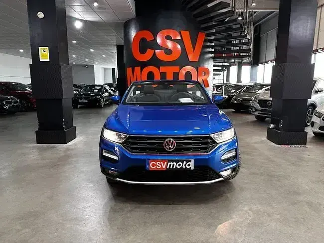 Usado VW T-Roc Style 151 CV (111 kW) 2021 Azul SUV