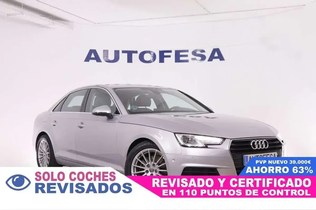 Begagnad Audi A4 150 HK (110 kW) 2018 Grå Sedan