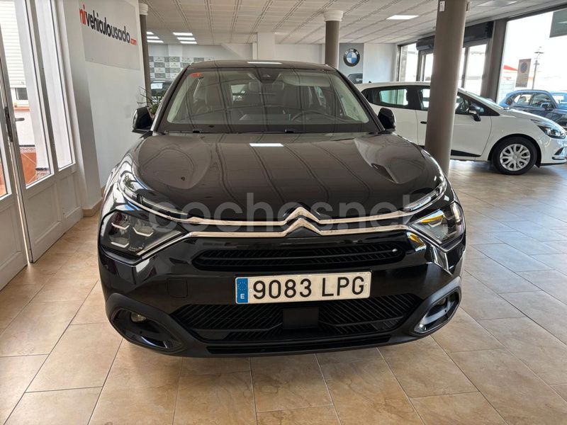 Negro Usado 2021 Citroën C4 PureTech Berlina | 17.650 € (Precio justo) - Imagen 1/4