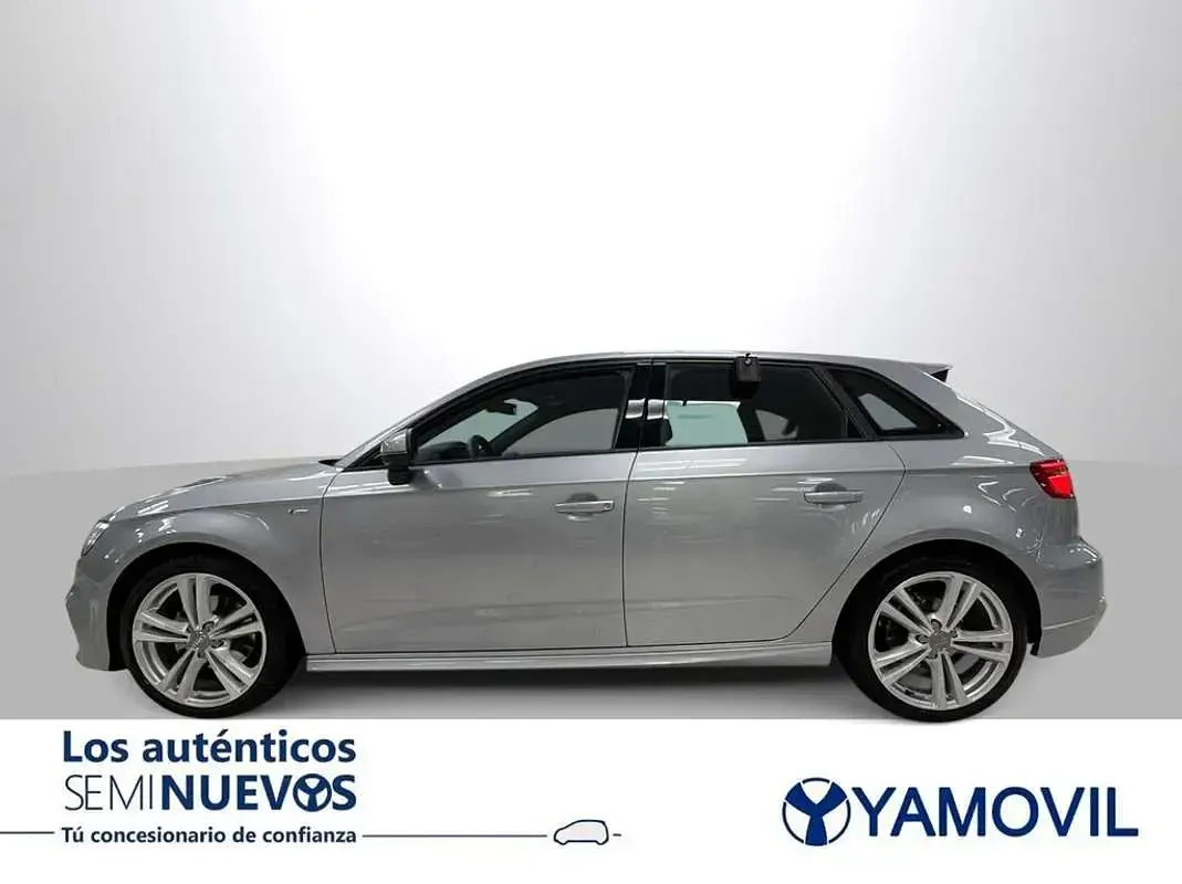 Usado Audi A3 Sportback S-Line 116 CV (85 kW) 2019 Gris Utilitario