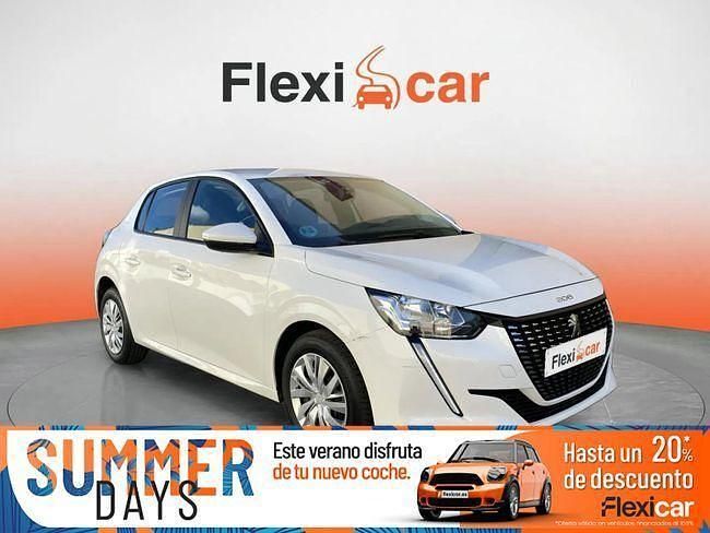 Blanco Usado 2021 Peugeot 208 Active Utilitario | 11.490 € (Super precio) - Imagen 1/4