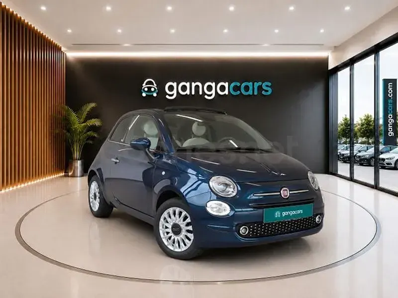 Usado Fiat 500C Dolcevita 70 CV (51 kW) 2023 Azul Descapotable