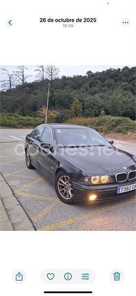 Usado BMW 525 Exclusive 163 CV (119 kW) 2003 Negro Berlina
