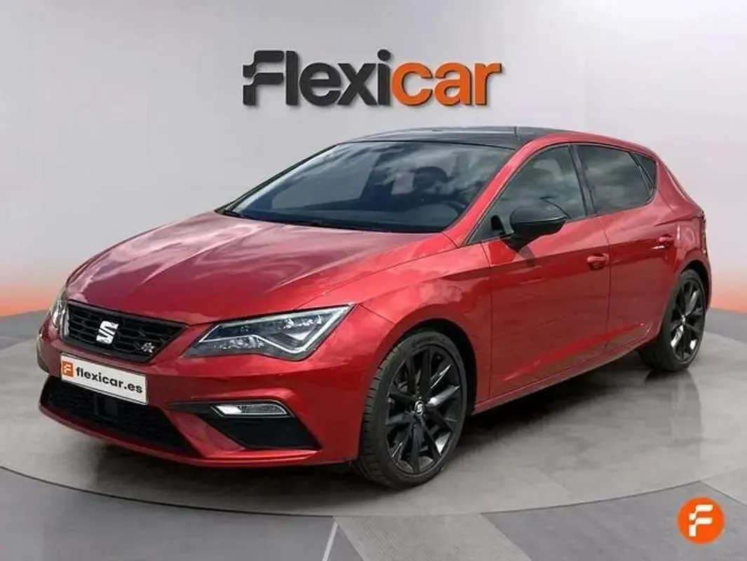 Usado Seat Leon ST FR 150 CV (110 kW) 2020 Rojo Familiar