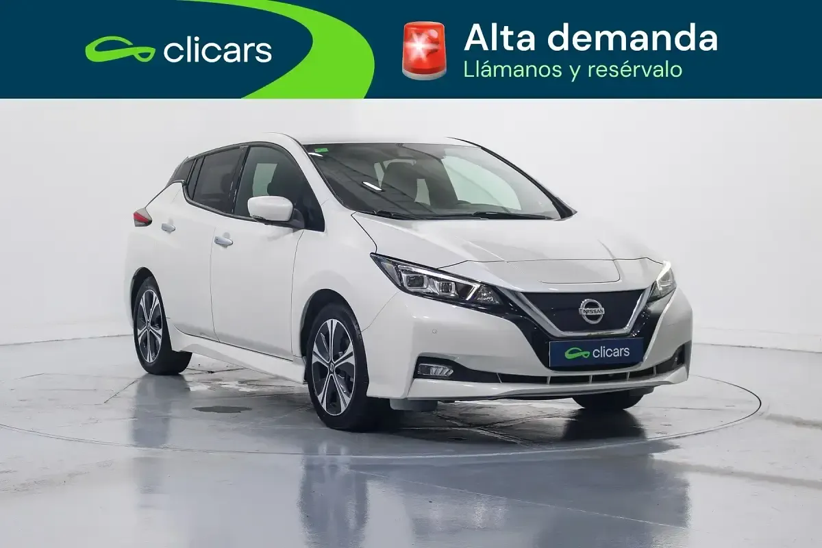 Usado Nissan Leaf N-Connecta 110 kW (150 CV) 2021 Blanco Utilitario