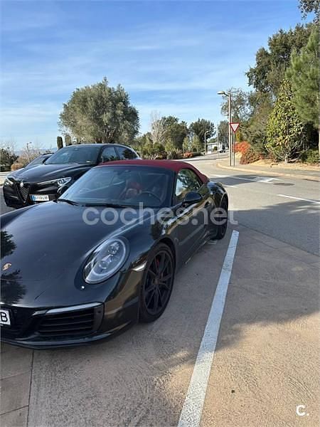 Negro Usado 2016 Porsche 911 Carrera 4S Cabriolet Descapotable | 89.000 € (Super precio) - Imagen 1/4