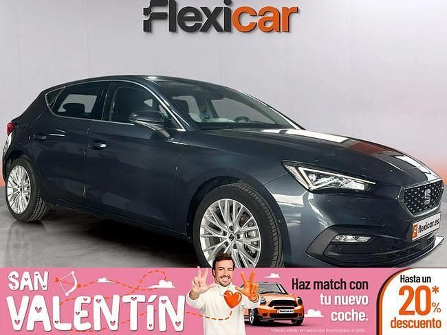 Usado Seat Leon XCELLENCE 110 CV (80 kW) 2021 Gris Berlina