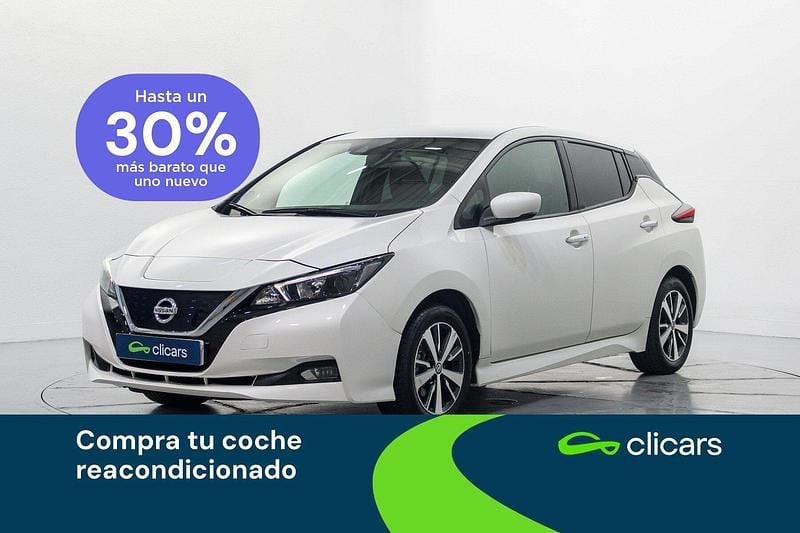 Blanco Usado 2021 Nissan Leaf Acenta Utilitario | 15.490 € (Precio justo) - Imagen 1/4