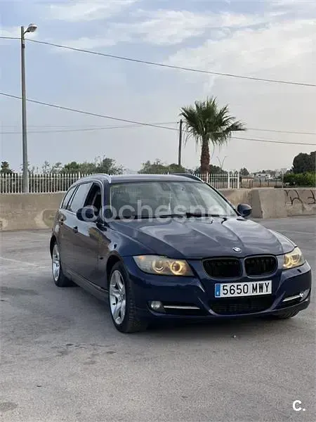 Usado BMW 320 177 CV (130 kW) 2010 Azul Familiar