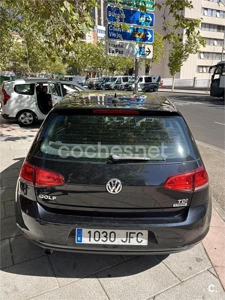 Usado VW Golf VII Advance 110 CV (80 kW) 2016 Negro Berlina