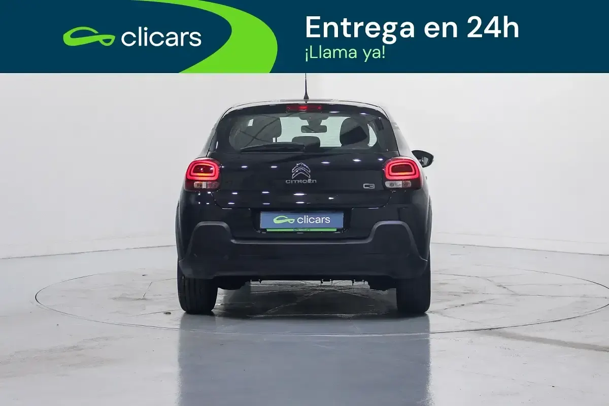 Usado Citroën C3 PureTech 83 CV (61 kW) 2023 Negro Utilitario