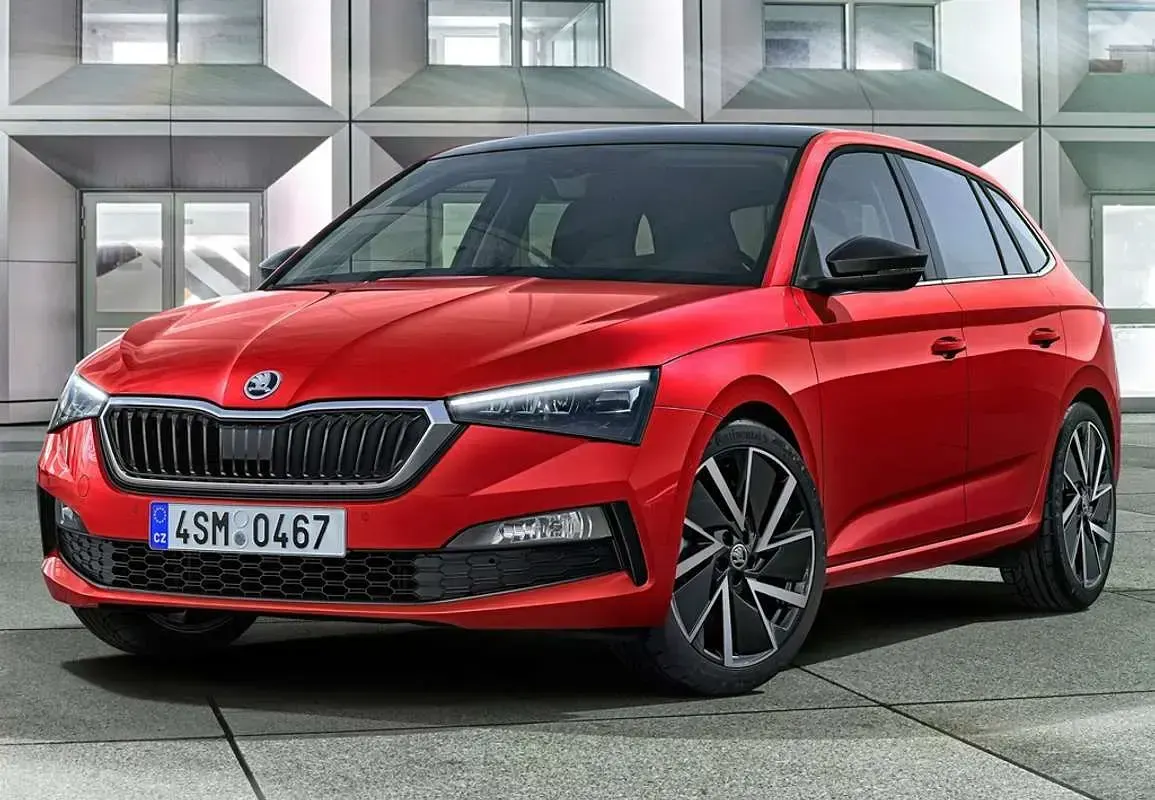 Usado Skoda Scala Selection 116 CV (85 kW) 2024 Azul Utilitario