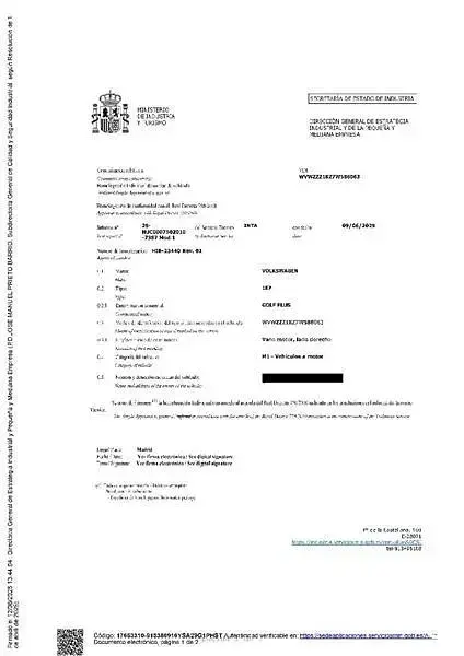 Usado VW Golf Plus Advance 105 CV (77 kW) 2008 Gris / plata Monovolumen