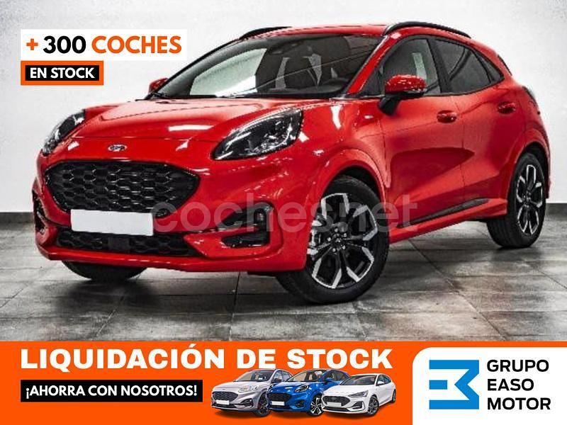 Rojo Usado 2023 Ford Puma Gen-E ST-Line X SUV | 22.490 € (Precio justo) - Imagen 1/3